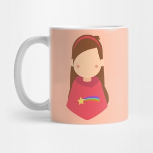 Colorful girl Mug